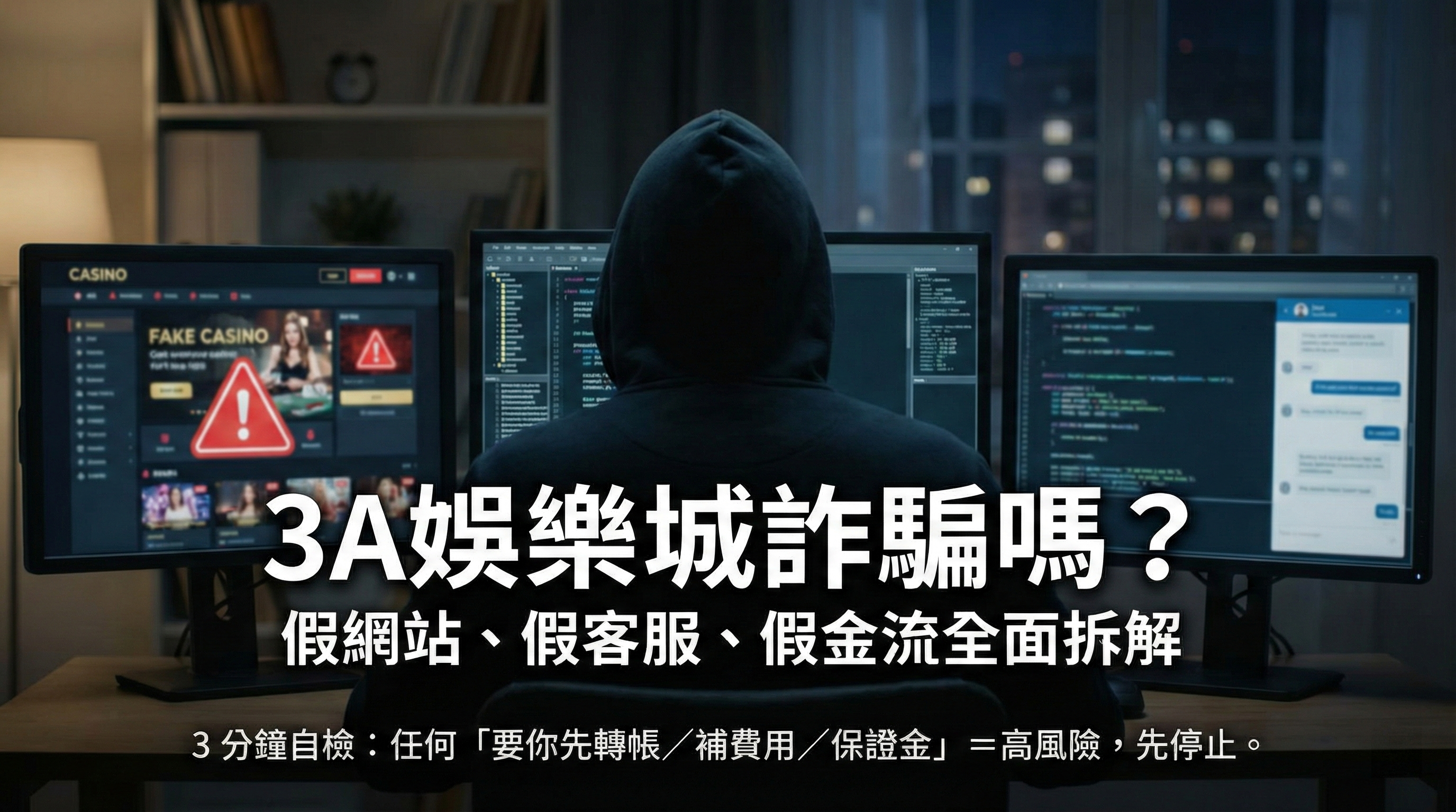 3A娛樂城客服與常見問題導覽封面