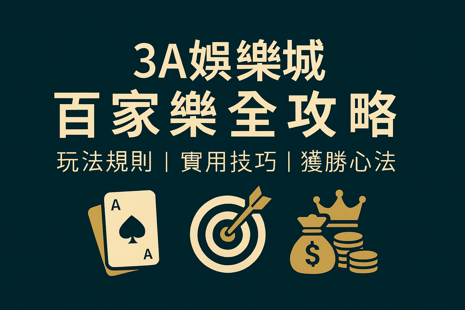 3A娛樂城百家樂｜玩法與技巧
