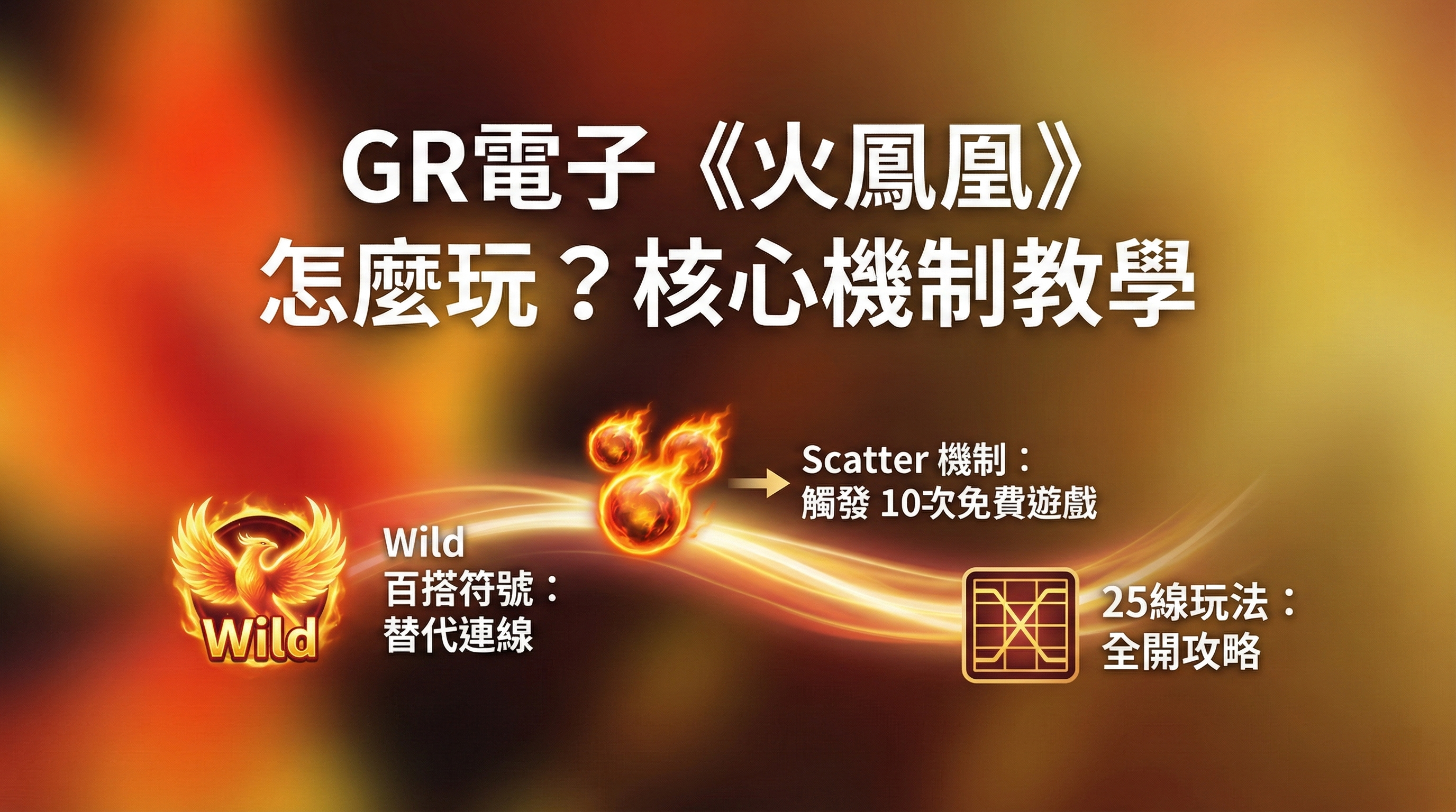 GR電子《火鳳凰》怎麼玩?